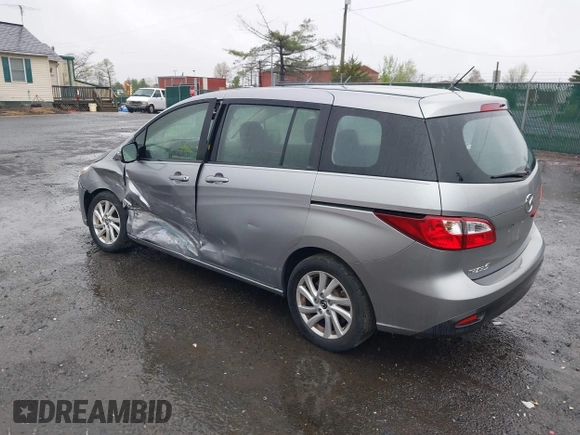 2014 Mazda Mazda5 Sport with VIN JM1CW2BL8E0162982, listed as a IAAI auction lot 41971275 with 85,990 mi miles. Bid and sale history available at carsss.com. Image 3.