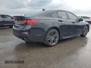 2019 Acura TLX w/A-Spec Pkg with VIN 19UUB3F68KA006619, listed as a Copart auction lot 59289515 with 120,539 mi miles and Salvage title. Bid and sale history available at DreamBid. Image 3.