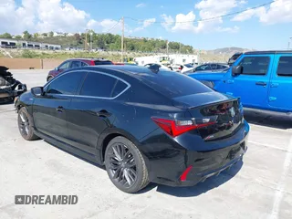 2021 Acura ILX Premium with VIN 19UDE2F88MA009039, listed as a IAAI auction lot 42141551 with 46,598 mi miles and . Bid and sale history available at DreamBid. Image 3.