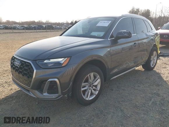 2022 Audi Q5 S line Premium z VIN WA1GAAFY0N2140330, wystawiony jako IAAI lot #41756318 z przebiegiem 39 165 mil mil oraz . Historia ofert i sprzedaży dostępna na DreamBid. Obrazek 19.