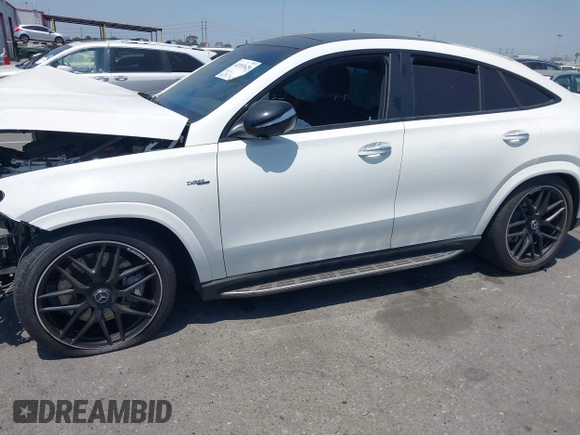 2023 Mercedes-Benz GLE 53 AMG with VIN 4JGFD6BB4PA959059, listed as a IAAI auction lot 42353629 with 20,927 mi miles and . Bid and sale history available at DreamBid. Image 13.