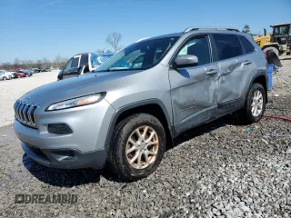2015 Jeep Cherokee North with VIN 1C4PJMCS0FW565466, listed as a Copart auction lot 46476615 with 109,040 mi miles and Salvage Title. Bid and sale history available at carsss.com. Image 1.