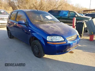 2008 Chevrolet Aveo LS with VIN KL1TD66648B222113, listed as a IAAI auction lot 41384996 with 135,794 mi miles and . Bid and sale history available at DreamBid. Image 1.