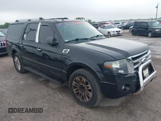 2014 Ford Expedition Max Limited z VIN 1FMJK2A59EEF17033, wystawiony jako IAAI lot #41916691 z przebiegiem 131 275 mil mil oraz . Historia ofert i sprzedaży dostępna na DreamBid. Obrazek 1.