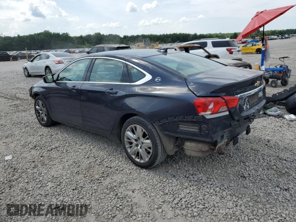 2015 Chevrolet Impala LS with VIN 2G11Z5SL1F9223010, listed as a Copart auction lot 61909315 with 138,511 mi miles and Salvage title. Bid and sale history available at DreamBid. Image 2.
