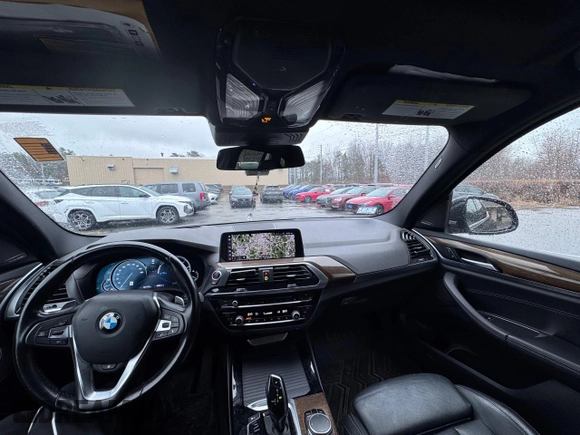 2018 BMW X3 xDrive30i with VIN 5UXTR9C57JLC77695, listed as a Copart auction lot 52807535 with 121,471 mi miles and Clean Title. Bid and sale history available at carsss.com. Image 9.