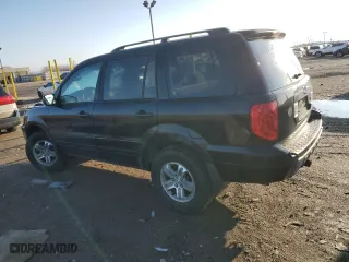 2005 Honda Pilot EX with VIN 5FNYF18455B042560, listed as a Copart auction lot 49989945 with 184,299 mi miles and Salvage Title. Bid and sale history available at carsss.com. Image 2.