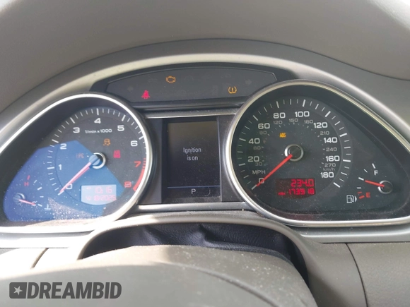 2010 Audi Q7 Premium Plus with VIN WA1LYAFE0AD005749, listed as a IAAI auction lot 42076797 with 174,166 mi miles and . Bid and sale history available at DreamBid. Image 7.