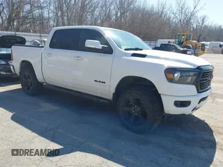 2020 Ram 1500 Big Horn with VIN 1C6SRFFT1LN103090, listed as a IAAI auction lot 41919577 with 70,429 mi miles and . Bid and sale history available at DreamBid. Image 1.