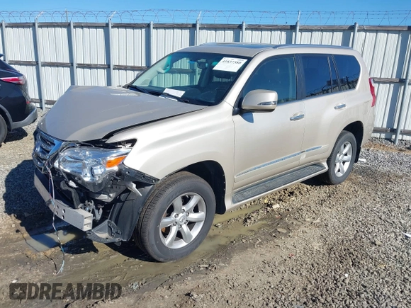 2013 Lexus GX 460 with VIN JTJBM7FXXD5050369, listed as a IAAI auction lot 41837380 with 86,037 mi miles and . Bid and sale history available at DreamBid. Image 2.
