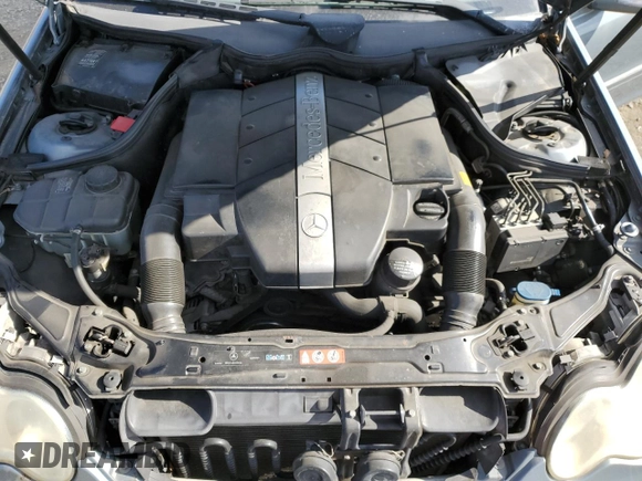 2005 Mercedes-Benz C 240 with VIN WDBRF61J45A719428, listed as a Copart auction lot 88686195 with 95,482 mi miles and Salvage Title. Bid and sale history available at DreamBid. Image 11.