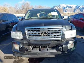 2009 Infiniti QX56 with VIN 5N3AA08C89N904326, listed as a IAAI auction lot 41380310 with 176,844 mi miles. Bid and sale history available at carsss.com. Image 6.