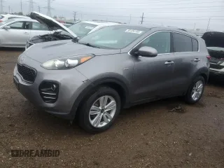 2017 Kia Sportage LX z VIN KNDPMCAC8H7247234, wystawiony jako Copart lot #55104155 z przebiegiem 72 125 mil mil oraz Szkoda całkowita • Salvage title. Historia ofert i sprzedaży dostępna na DreamBid. Obrazek 1.