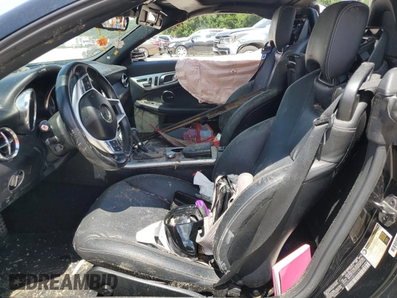 2014 Mercedes-Benz SLK 250 z VIN WDDPK4HA8EF076783, wystawiony jako Copart lot #61217085 z przebiegiem Nie podano mil oraz Szkoda całkowita • Salvage title. Historia ofert i sprzedaży dostępna na DreamBid. Obrazek 7.