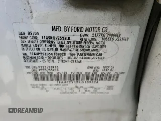 2005 Ford Five Hundred Limited with VIN 1FAHP25105G189328, listed as a Copart auction lot 77964014 with 183,988 mi miles and Salvage Title. Bid and sale history available at carsss.com. Image 14.