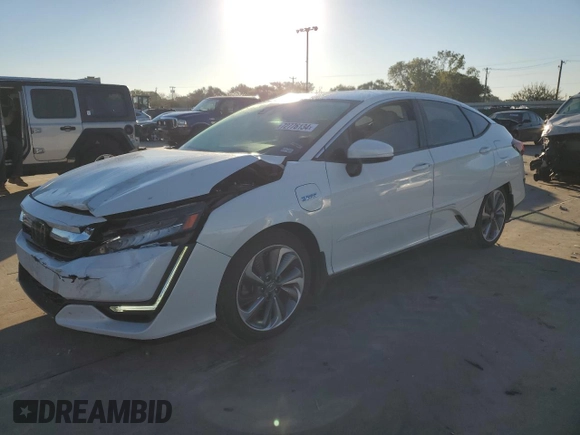 2018 Honda Clarity Plug-In Hybrid Touring with VIN JHMZC5F37JC023027, listed as a Copart auction lot 72776134 with 93,284 mi miles and Salvage Title. Bid and sale history available at carsss.com. Image 1.