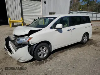 2012 Nissan Quest SL with VIN JN8AE2KP4C9038265, listed as a Copart auction lot 49995925 with 198,670 mi miles and Salvage Title. Bid and sale history available at carsss.com. Image 1.