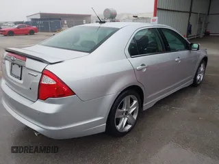 2012 Ford Fusion SPORT with VIN 3FAHP0KC4CR251507, listed as a IAAI auction lot 41592028 with 56,055 mi miles. Bid and sale history available at carsss.com. Image 4.