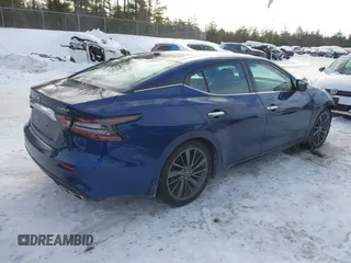 2020 Nissan Maxima Platinum with VIN 1N4AA6FVXLC380903, listed as a IAAI auction lot 41588780 with 44,238 mi miles and . Bid and sale history available at DreamBid. Image 4.