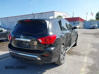 2018 Nissan Pathfinder SV with VIN 5N1DR2MM1JC607813, listed as a IAAI auction lot 40608478 with 137,261 mi miles and . Bid and sale history available at DreamBid. Image 4.