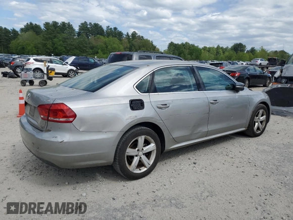 2012 Volkswagen Passat SE с VIN 1VWBP7A32CC003066, выставлен на аукционе Copart как лот 57179695 с пробегом 264 274 миль миль и Чистый • Clean title. История ставок и продаж доступна на DreamBid. Изображение 3.