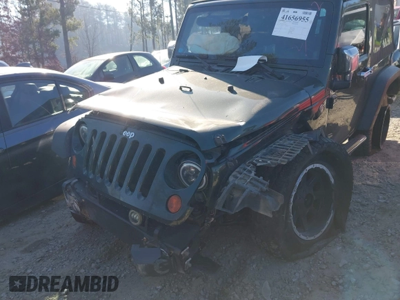 2010 Jeep Wrangler Sport with VIN 1J4AA2D16AL212492, listed as a IAAI auction lot 41656955 with 225,718 mi miles and . Bid and sale history available at carsss.com. Image 6.