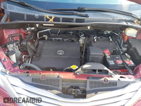 2016 Toyota Sienna XLE with VIN 5TDYK3DC8GS701072, listed as a IAAI auction lot 41154795 with 52,600 mi miles and . Bid and sale history available at DreamBid. Image 10.