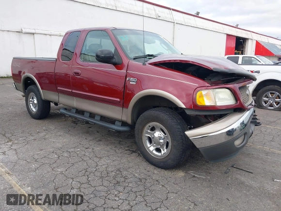 2003 Ford F-150 XL with VIN 2FTRX18L43CA37637, listed as a IAAI auction lot 40911094 with 1 mi miles. Bid and sale history available at carsss.com. Image 1.