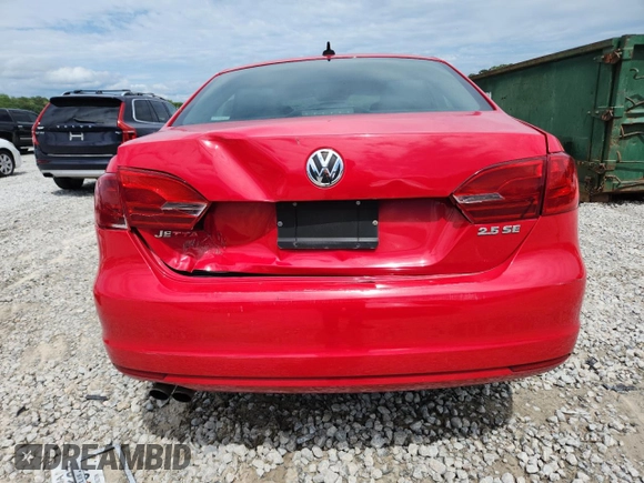 2013 Volkswagen Jetta SE with VIN 3VWDP7AJXDM357179, listed as a Copart auction lot 60118645 with 210,850 mi miles and Clean title. Bid and sale history available at DreamBid. Image 6.