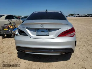 2018 Mercedes-Benz CLA with VIN WDDSJ4EB1JN535131, listed as a Copart auction lot 54118955 with 184,687 mi miles and Clean Title. Bid and sale history available at carsss.com. Image 6.
