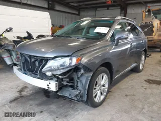 2012 Lexus RX 450h with VIN JTJBC1BA6C2429256, listed as a IAAI auction lot 41935380 with 63,292 mi miles. Bid and sale history available at carsss.com. Image 2.