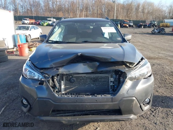 2021 Subaru Crosstrek Premium with VIN JF2GTAEC6M8256733, listed as a IAAI auction lot 41874775 with NaN miles. Bid and sale history available at carsss.com. Image 12.