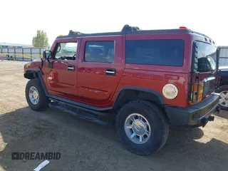 2003 Hummer H2 z VIN 5GRGN23U43H116994, wystawiony jako IAAI lot #42161760 z przebiegiem 201 056 mil mil oraz . Historia ofert i sprzedaży dostępna na DreamBid. Obrazek 3.