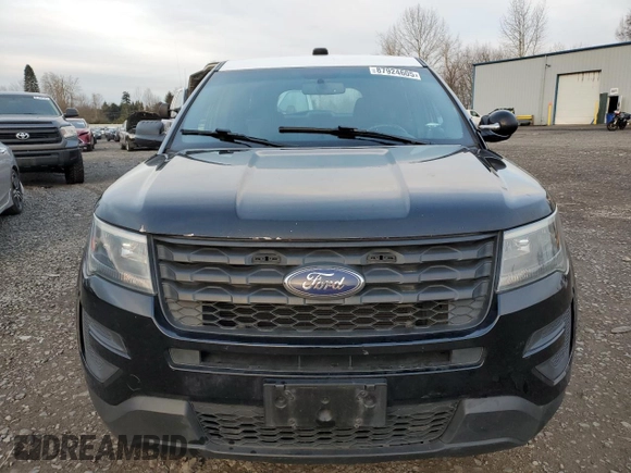 2016 Ford Utility Police Interceptor with VIN 1FM5K8AR9GGB65778, listed as a Copart auction lot 87924605 with 131,720 mi miles and Clean Title. Bid and sale history available at carsss.com. Image 5.