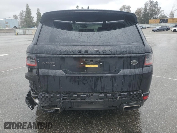 2021 Land Rover Range Rover Sport HSE Silver Edition with VIN SALWR2SU6MA755710, listed as a Copart auction lot 49348185 with 42,871 mi miles and Salvage title. Bid and sale history available at DreamBid. Image 6.