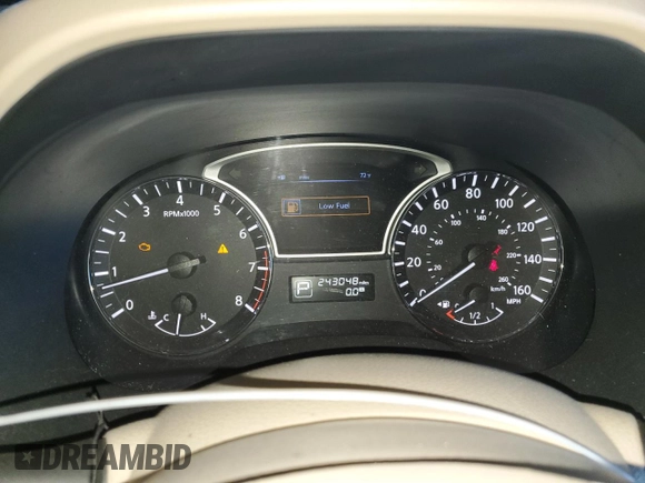2013 Nissan Pathfinder SL with VIN 5N1AR2MN1DC657482, listed as a Copart auction lot 63346075 with 243,048 mi miles and Salvage title. Bid and sale history available at DreamBid. Image 9.