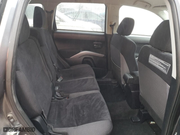 2012 Mitsubishi Outlander ES with VIN JA4AS2AW0CU003615, listed as a Copart auction lot 44958605 with 133,483 mi miles and Salvage Title. Bid and sale history available at carsss.com. Image 11.