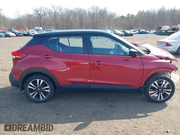 2020 Nissan Kicks SV with VIN 3N1CP5CV9LL547565, listed as a IAAI auction lot 41776239 with 18,246 mi miles. Bid and sale history available at carsss.com. Image 12.