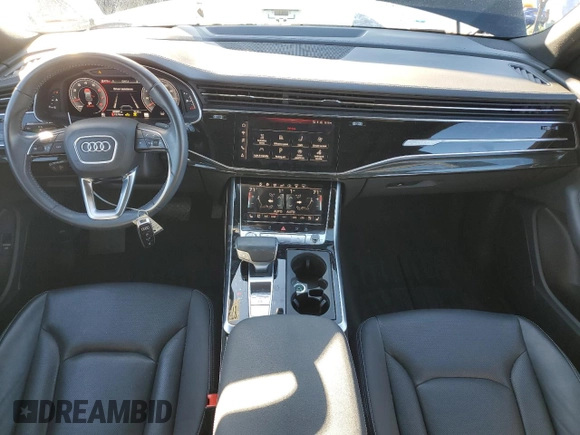 2019 Audi Q8 Prestige with VIN WA1CVAF11KD045541, listed as a Copart auction lot 87643435 with 62,807 mi miles and Salvage title. Bid and sale history available at DreamBid. Image 8.