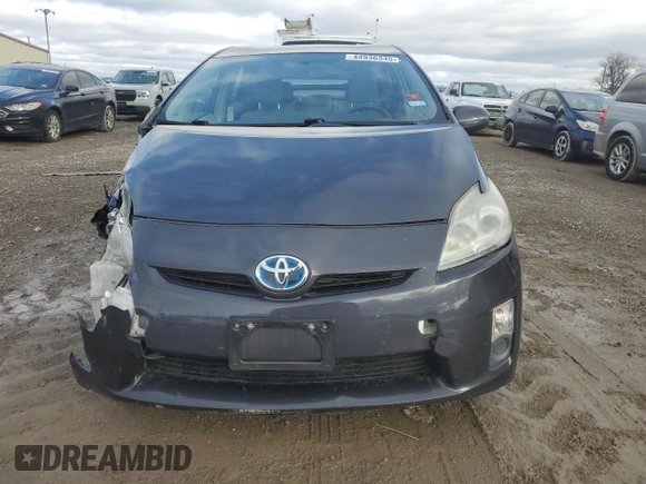 2010 Toyota Prius II with VIN JTDKN3DU0A0194992, listed as a Copart auction lot 44936345 with 93,386 mi miles and Salvage Title. Bid and sale history available at carsss.com. Image 5.