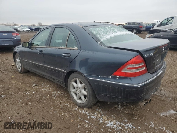2003 Mercedes-Benz C 240 with VIN WDBRF61JX3A485129, listed as a Copart auction lot 85541754 with Not provided miles and Salvage title. Bid and sale history available at DreamBid. Image 2.