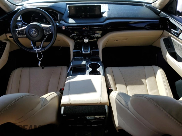 2023 Acura MDX Technology with VIN 5J8YE1H45PL009787, listed as a Copart auction lot 53545425 with 26,815 mi miles and Salvage title. Bid and sale history available at DreamBid. Image 8.