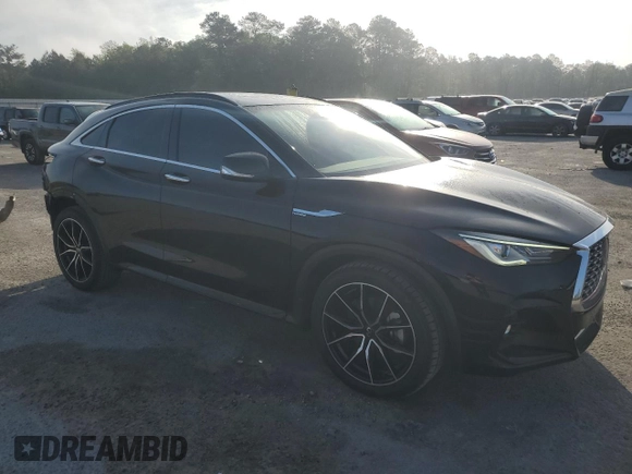 2023 Infiniti QX55 Luxe с VIN 3PCAJ5JR3PF106854, выставлен на аукционе Copart как лот 52217985 с пробегом 24 380 миль миль и Списание • Salvage title. История ставок и продаж доступна на DreamBid. Изображение 4.