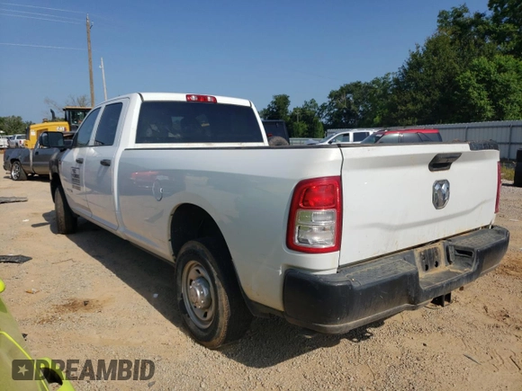 2022 Ram 2500 Tradesman z VIN 3C6UR4HJ6NG311020, wystawiony jako Copart lot #65803104 z przebiegiem Nie podano mil oraz Nie do naprawy • Non repairable. Historia ofert i sprzedaży dostępna na DreamBid. Obrazek 2.