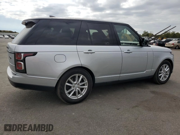 2019 Land Rover Range Rover with VIN SALGR2SU3LA587298, listed as a Copart auction lot 71808184 with 12,442 mi miles and Salvage title. Bid and sale history available at DreamBid. Image 3.