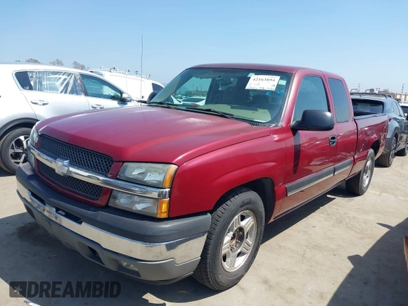 2005 Chevrolet Silverado 1500 Work Truck with VIN 1GCEC19XX5Z149649, listed as a IAAI auction lot 42163894 with 209,131 mi miles. Bid and sale history available at carsss.com. Image 2.