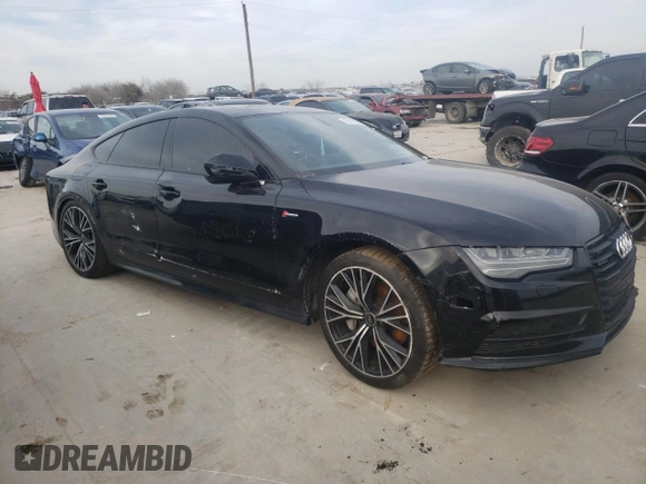 2017 Audi A7 Premium Plus with VIN WAUW2AFC1HN093604, listed as a Copart auction lot 43178484 with 32,851 mi miles. Bid and sale history available at carsss.com. Image 4.