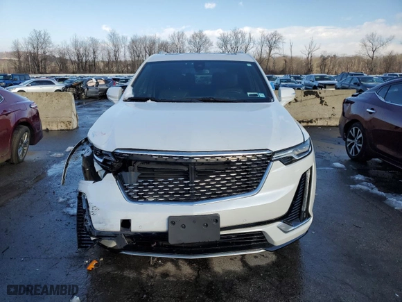 2022 Cadillac XT6 Premium Luxury with VIN 1GYKPDRS1NZ124470, listed as a Copart auction lot 83087194 with 40,789 mi miles and Salvage Title. Bid and sale history available at carsss.com. Image 5.