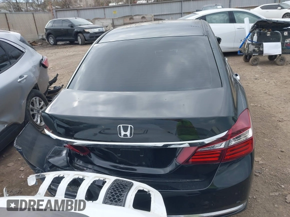 2016 Honda Accord Sedan LX with VIN 1HGCR2F31GA002958, listed as a IAAI auction lot 41907751 with 151,570 mi miles. Bid and sale history available at carsss.com. Image 16.