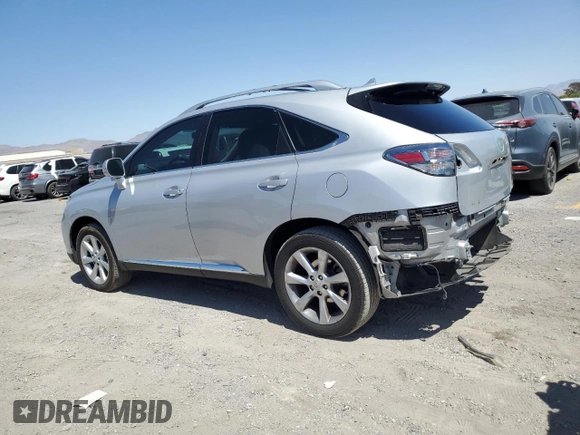 2010 Lexus RX 350 with VIN 2T2ZK1BA2AC013574, listed as a Copart auction lot 52356705 with 84,481 mi miles and Salvage Title. Bid and sale history available at carsss.com. Image 2.